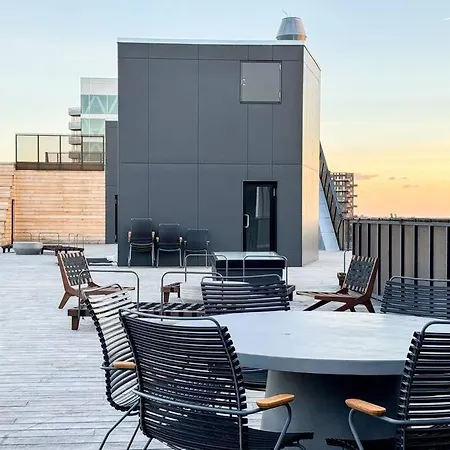 Chic Atelier With Breathtaking Waterfront 公寓 哥本哈根