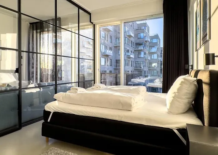 Apartmán Chic Atelier With Breathtaking Waterfront Kodaň